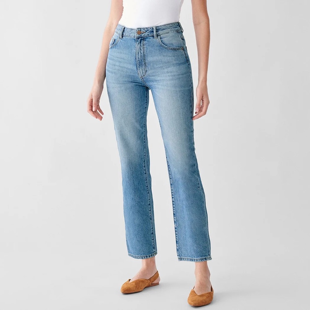 DL1961 • Jerry High Rise Vintage Straight Leg Jeans in Lakewood